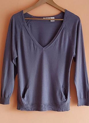 Soft grey кофточка пуловер шёлк хлопок