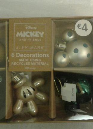 Набір ялинкових кульок міккі від disney1 фото
