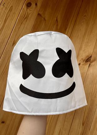 Маска-шолом маршмеллоу marshmello mask2 фото