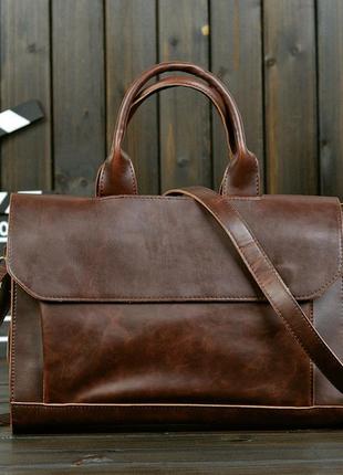 Классическая мужская сумка для документов офисная, мужской деловой портфель для работы, планшета4 фото
