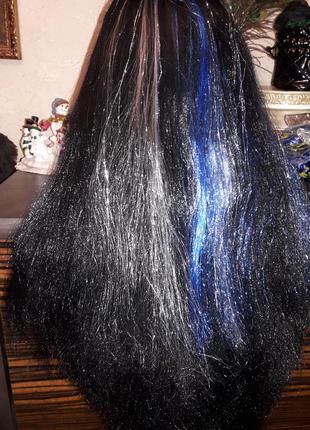 Невероятно красивый парик ведьма для хеллоуина и праздников новый год
