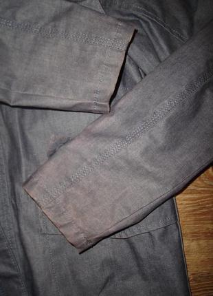 Next куртка пиджак некст на 11 лет  подкладка-сеточка ткань с пропиткой,5 фото