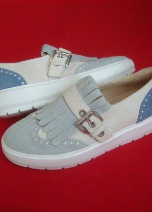 Туфли лоферы geox respira оригинал 41 размер