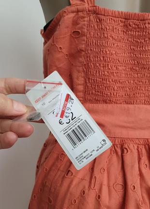 Сукня з прошвы бавовна міді f&f6 фото