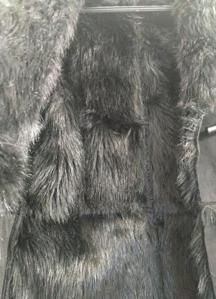 Дублёнка эко искусственная marks & spencer, s-m 6