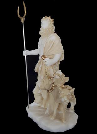 Фигурка-статуэтка из алебастра «хадес» греция, h-27 см (395-0674p)