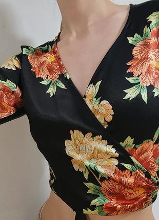 Укороченая блуза topshop
