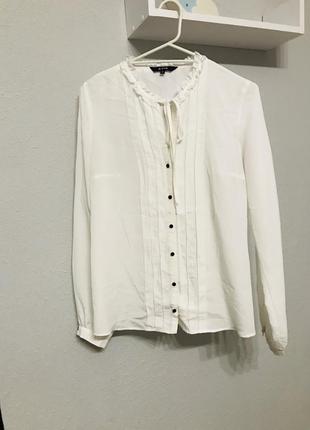 Брендова шифонова базова блуза o’stin, розмір m.1 фото