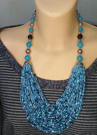 Колье бирюза