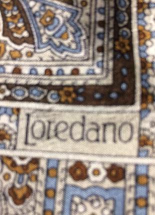 Суперский платок ,косынка из шелка от известного loredano6 фото