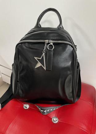 Шкіряний рюкзак італія сумочка рукзачек 🔥🔥🔥1 фото