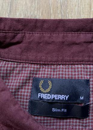 Мужская хлопковая кофта поло лонгслив fred perry slim fit6 фото