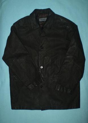 Мужская кожаная куртка pierre cardin xl кожа