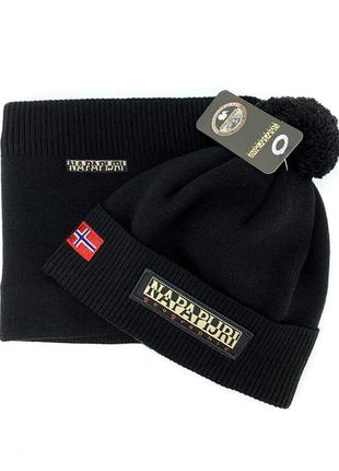 Комплект шапка + баф