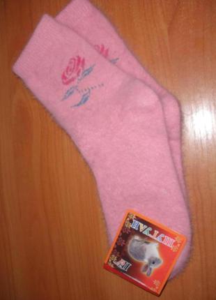 Носки ангора для девочки подростковые. р.32-36 (закрытие магазина)