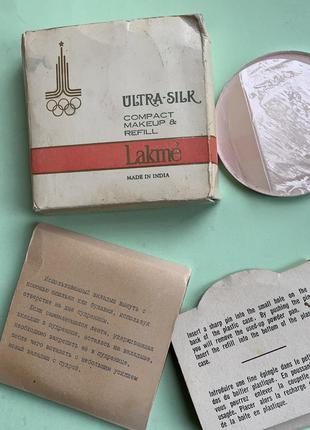 Lakme ultra silk india компактная пудра оригинал винтаж