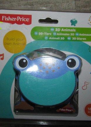 Развивающая игрушка fisher price 3d animal puzzle - frog