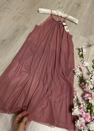 Святкова сукня вільного крою, вечірнє плаття,5 фото