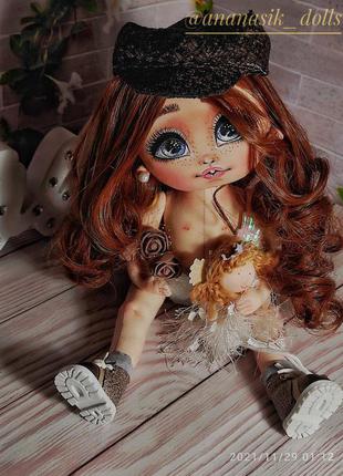 Текстильная куколка кукла4 фото