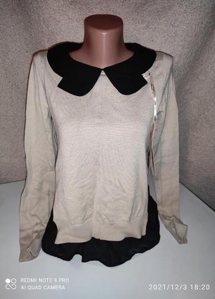 Трикотажный свитер,реглан,блузка1 фото