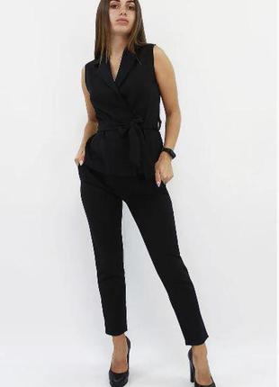 Женский костюм двойка жилет с брюками "эмилия", размеры 42 - 50