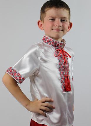Карнавальная рубашка вышиванка (мальчик)2 фото