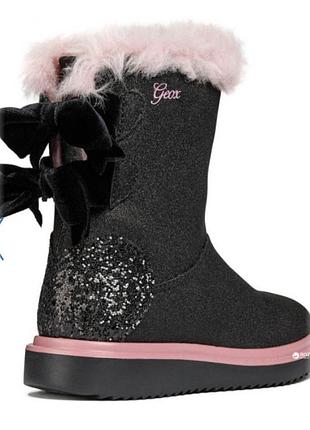 Сапоги зимние geox j thymar girl