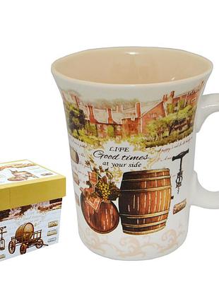 Кружка «винные традиции» 300 мл., (114-7001)