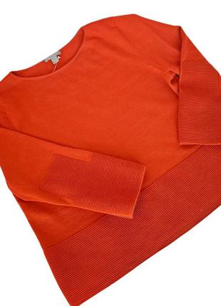 Cos. 100% шерсть. актуальный свитер терракотового цвета2 фото