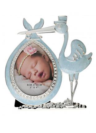 Фоторамка «лелека», рожева, 13х14см (473-3322)