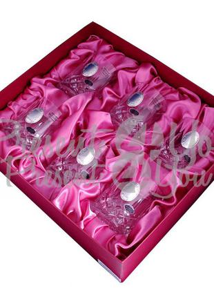 Набір кришталевих келихів для віскі suggest, 350 мл(6 предметів) (pb225792)