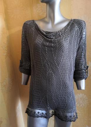 Кофтинка, блуза, розмір l/xl.