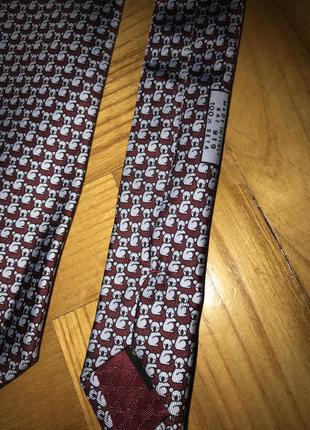 Battistoni-люксовый итальянский шелковый галстук!2 фото