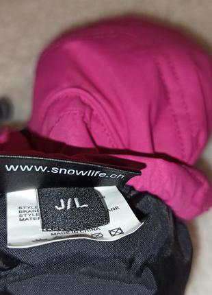 Перчатки варишки snowlife jr pro gtx middle gore-tex5 фото