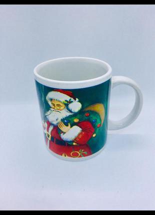 Кружка чашка лапландия новогодняя рождественская санта клаус новый год