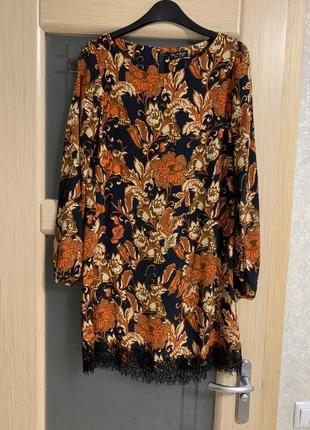 Стильне плаття вільного крою, miss selfridge, розмір 36 з/хс8 фото
