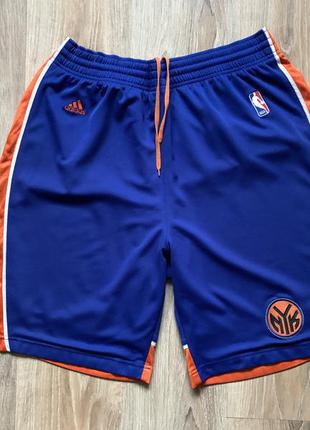 Мужские баскетбольные шорты adidas new york knicks9 фото