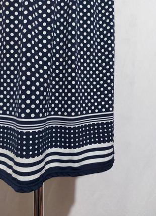 Брендовое платье  в горохи max studio 6