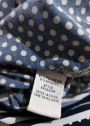 Брендовое платье  в горохи max studio 10