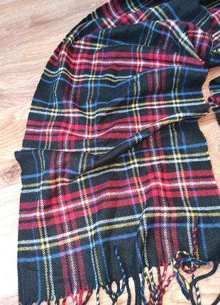 Теплый кашемировый шарф кашемир rong jia cashmere