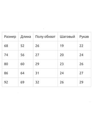 Теплый детский комбинезон на молнии , футер с начесом , 68 - 92 см4 фото