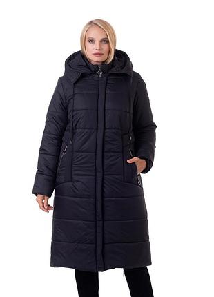 Женский пуховик  батал, размеры 48 - 66