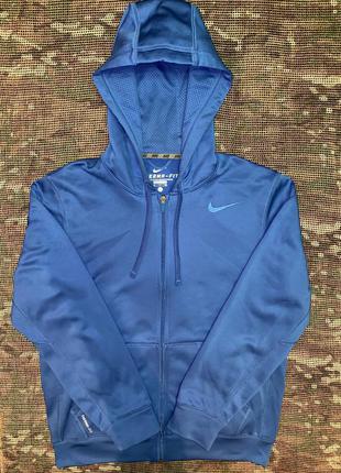 Олимпийка nike therma fit all blue, оригинал, размер m 9