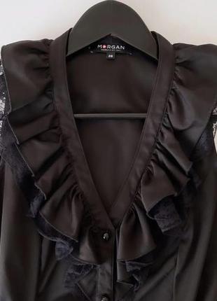 Блузка morgan в стиле zara xs3 фото