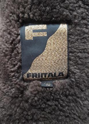 Раритетная винтажная дубленка 90-х friitala luxury sheepskin coat6 фото