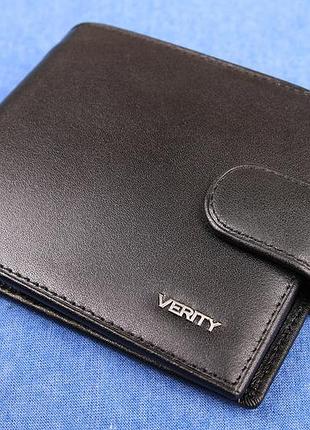 Портмоне мужское кожаное классное ve-023-16, натуральная кожа