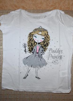 Новые футболки девочке 3 лет и 4 года от children's place, сша