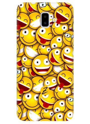 Силіконовий чохол zorrov для samsung galaxy j6 - smilies смайли1 фото