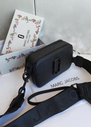 Кожаный клатч через плече черный