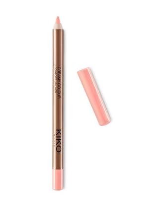 Стійкий олівець для губ creamy colour comfort lip liner kiko milano 317